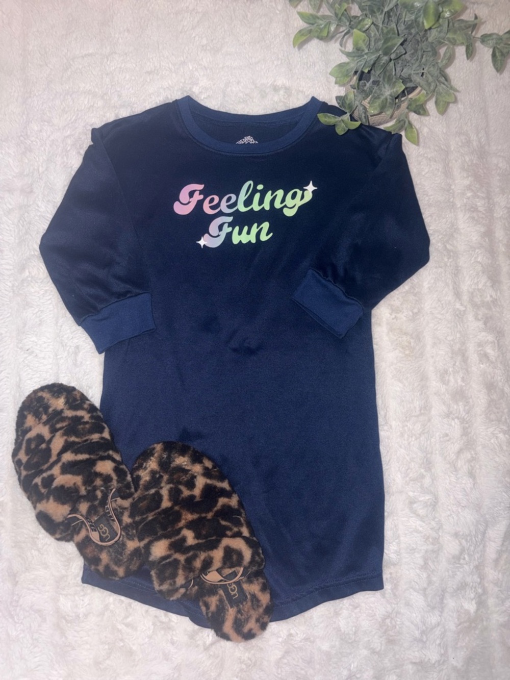 Thereabouts “Feeling Fun” Long Sleeve Tee – Size 4/5